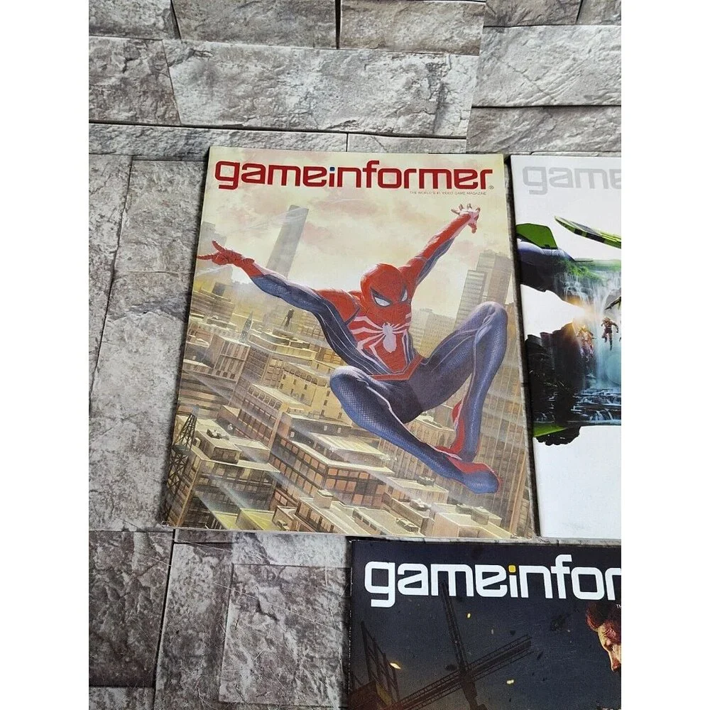 Lot Of 5 Game Informer Magazine Issues 301-303-305-306-307